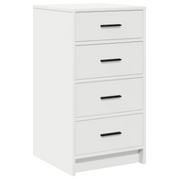 Set da toeletta 3 pezzi  con LED in legno bianco