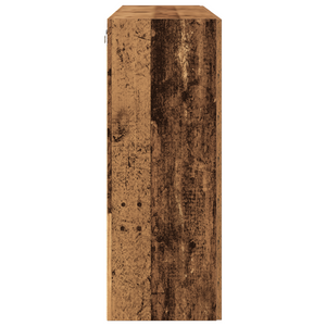 Armadi da muro 2 pezzi Legno invecchiato 69,5x34x90 cm Legno ingegnerizzato