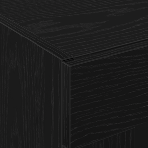 Armadi a Muro 2 pcs Rovere Nero 69,5x34x90 cm Legno Ingegnerizzato