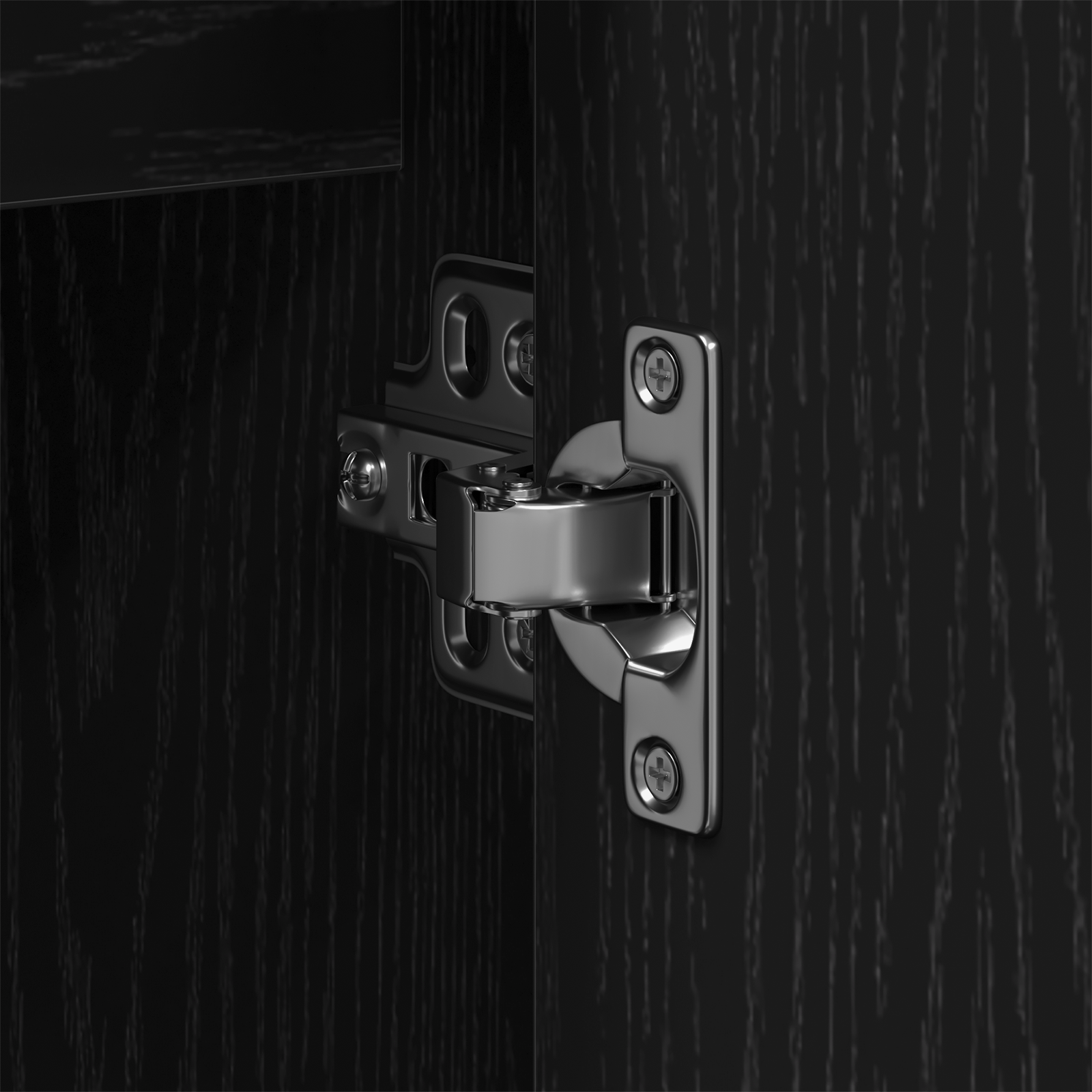 Set di Mobili per Bagno 2 Pezzi in Legno Ingegnerizzato Nero Rovere