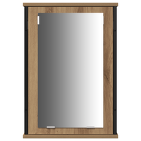 Set trucco 3 pezzi  in legno ingegnerizzato rovere marrone