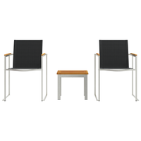 Sedia da pranzo 2 pcs Grigia 60x56x85 cm Legno massello di acacia