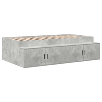 Rete Letto Grigio Cemento 90x200 cm
