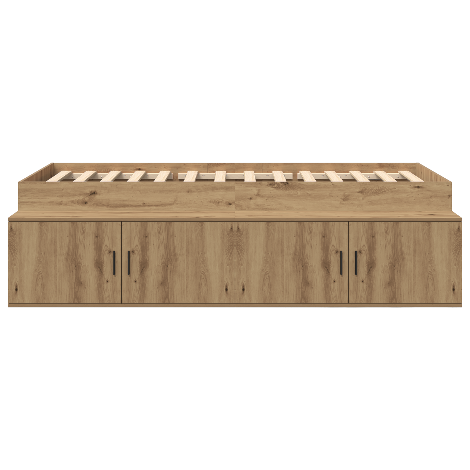 Struttura Letto in Quercia Artigianale 90x200 cm