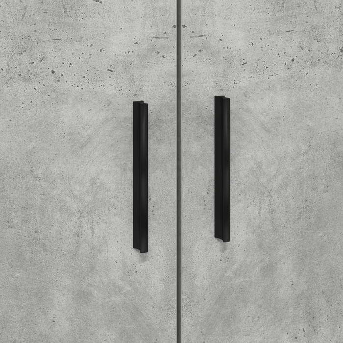 Rete letto Grigio cemento 75x190 cm