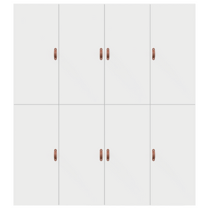 Struttura Letto con Contenitore Bianca 200x200 cm