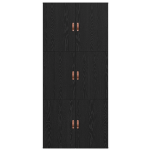 Rete contenitore  Nero Rovere 90x190 cm