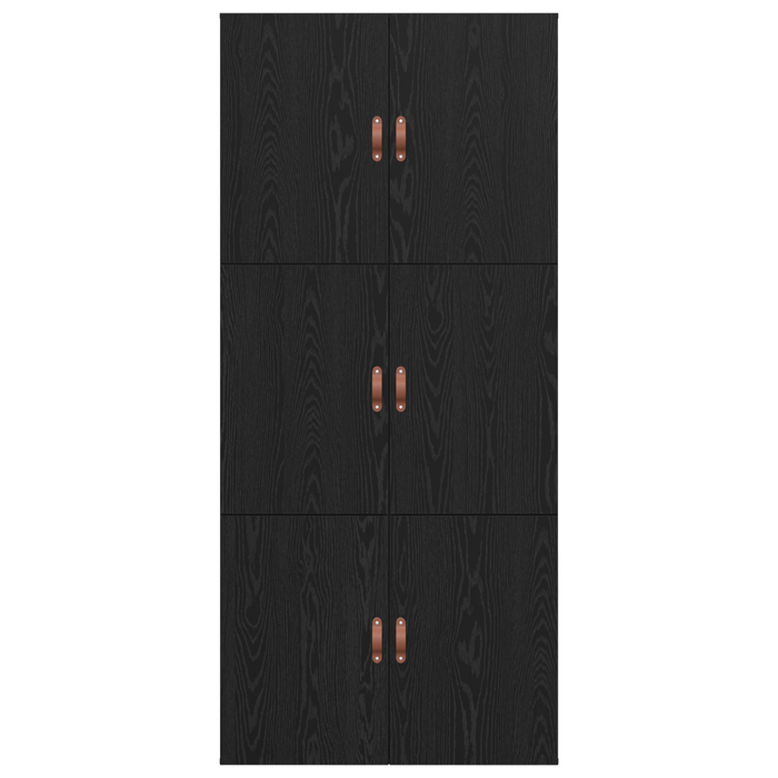 Rete contenitore  Nero Rovere 90x190 cm