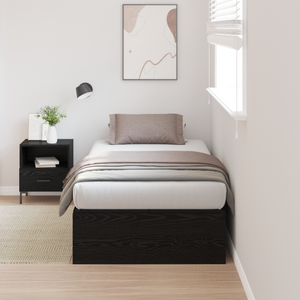 Rete contenitore  Nero Rovere 90x190 cm