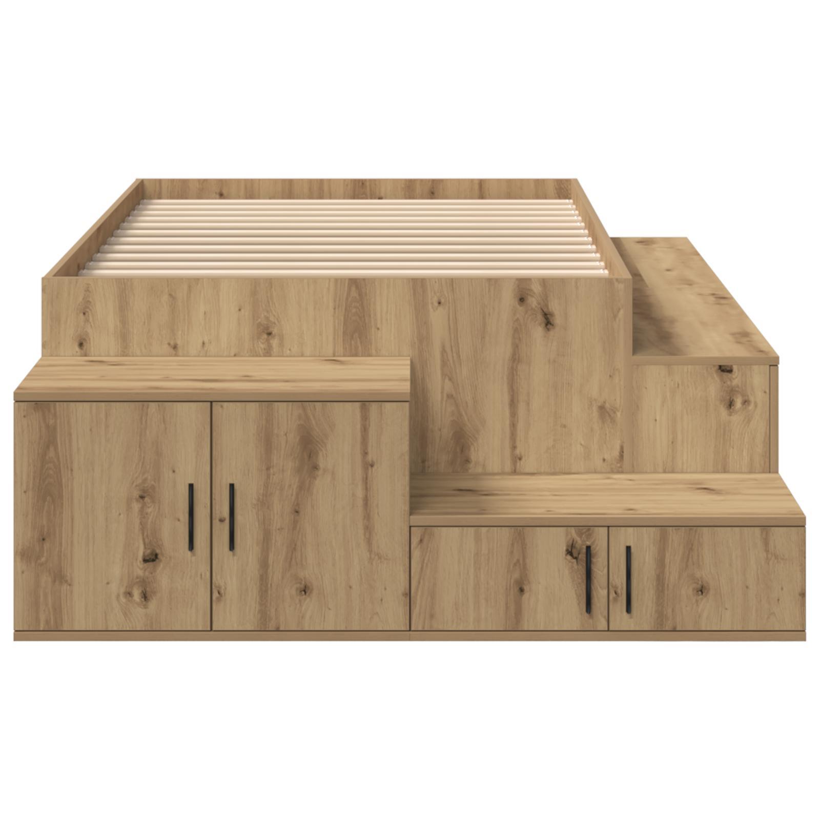 Struttura Letto in Rovere Artigianale 100x200 cm