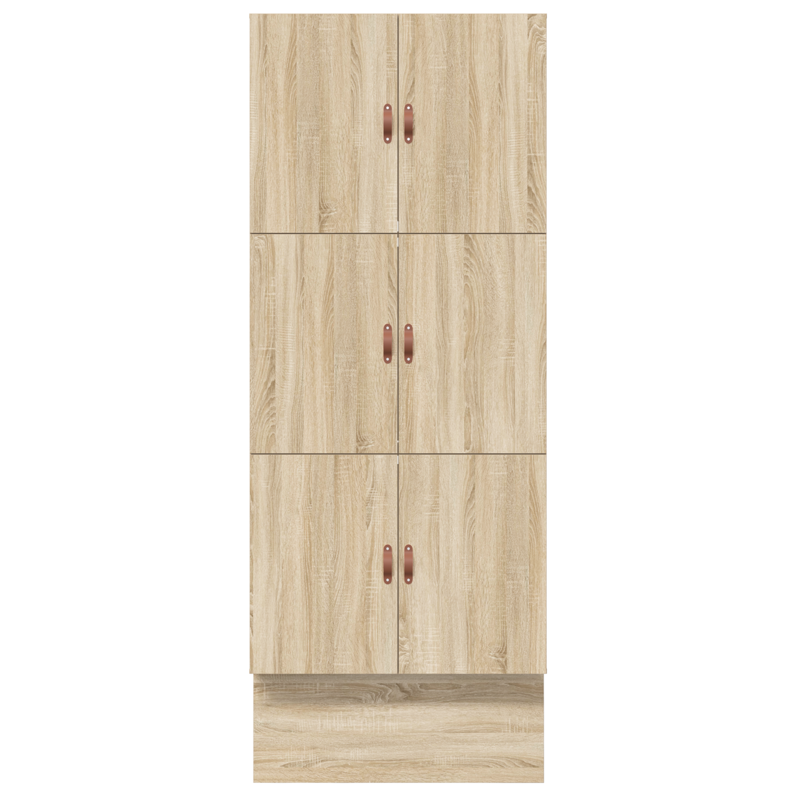 Struttura letto con contenitore in rovere Sonoma 100x200 cm