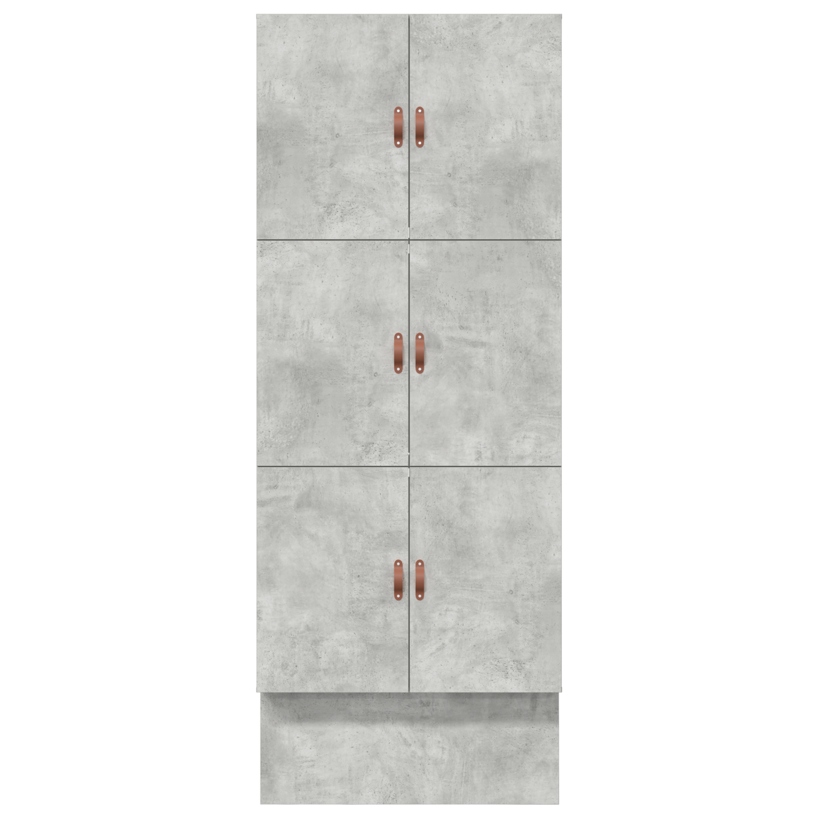 Struttura letto contenitore Grigio cemento 100x200 cm