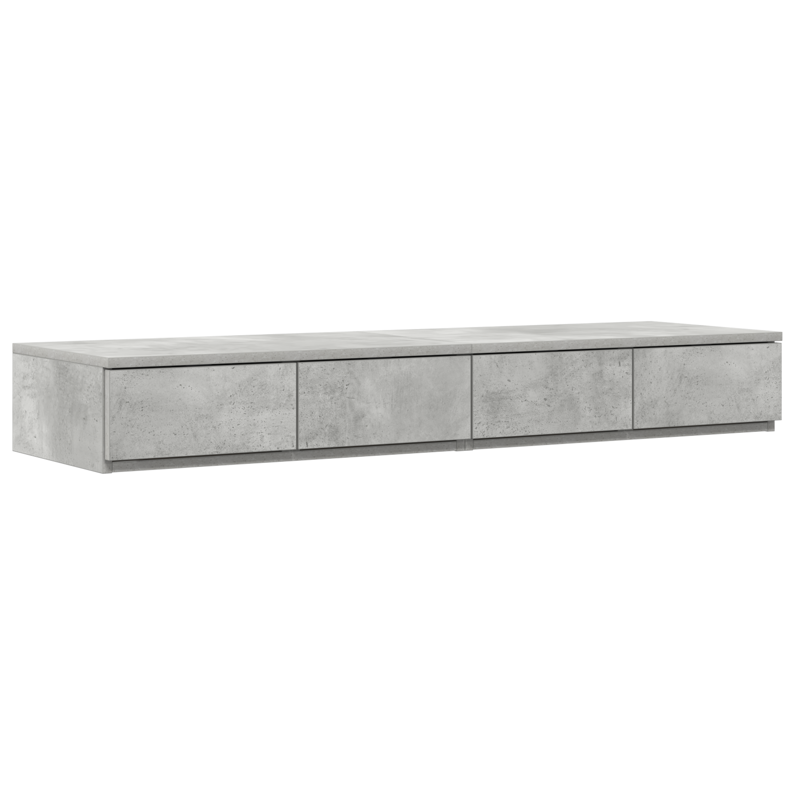 Struttura Letto Grigio cemento 120x200 cm