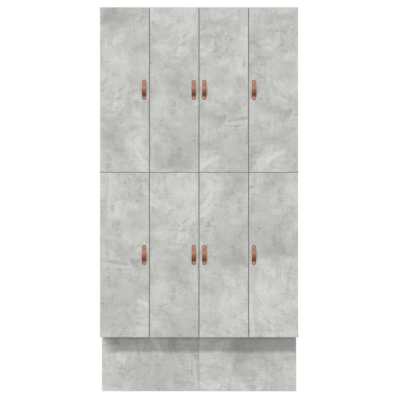 Struttura Letto Grigio cemento 120x200 cm