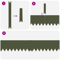 bordature per prato  50 pezzi Verde Oliva 100x0,5x20 cm Acciaio