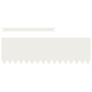 Bordature per Giardino 30 pcs Bianco 100x0,5x30 cm Acciaio