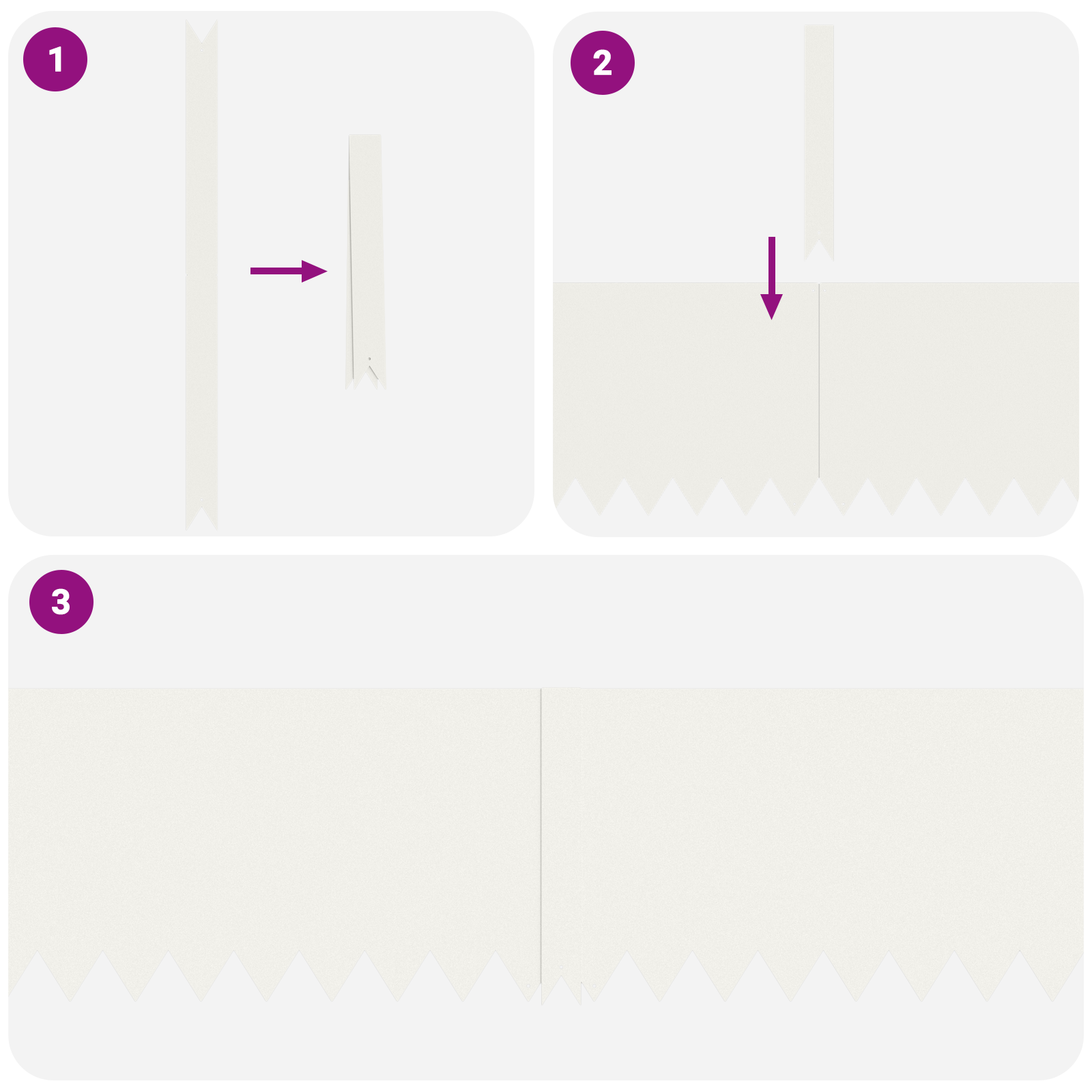 Bordi per Prato 50 pcs Bianchi 100x0.5x30 cm Plastica