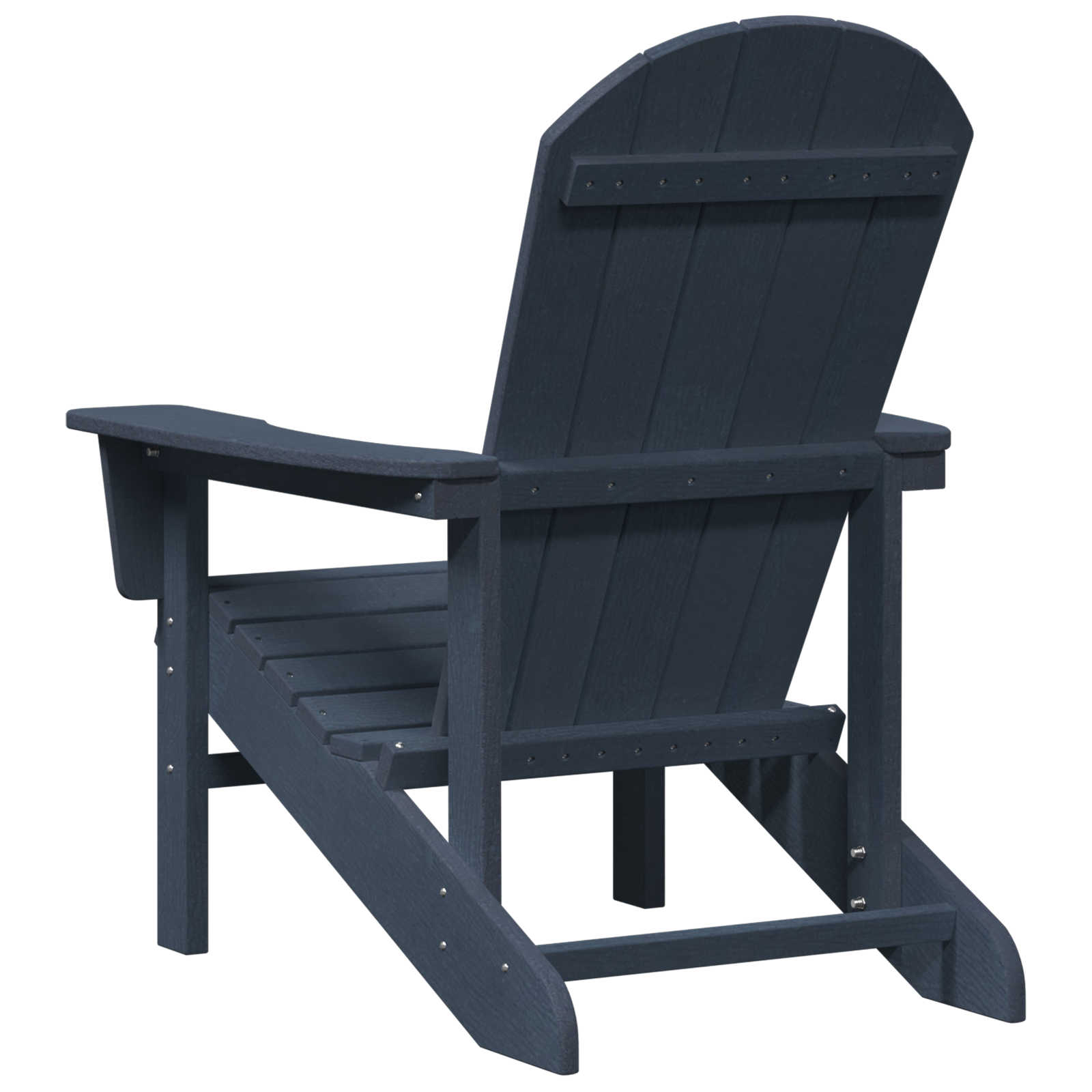 Sedi Adirondack  2 pcs Blu Navy 74x82x90 cm HDPE