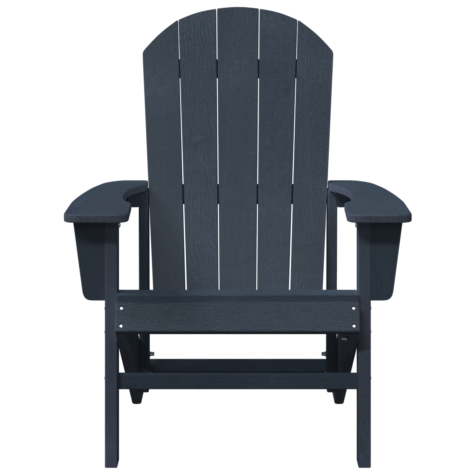 Sedi Adirondack  2 pcs Blu Navy 74x82x90 cm HDPE
