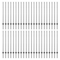 Pali per recinti 88 pcs U-Channel Grigio 160 cm Acciaio