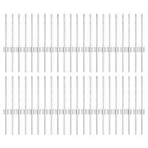 Pali da recinzione 44 pcs U-Channel Argento 80 cm Acciaio