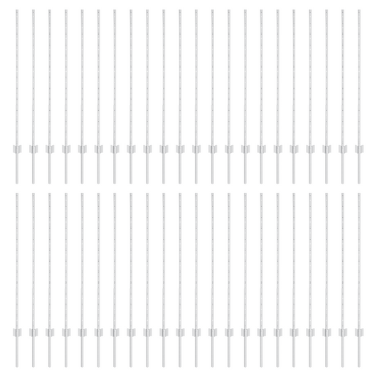 Pali di Recinzione 88 pcs U-Channel Argento 160 cm Acciaio