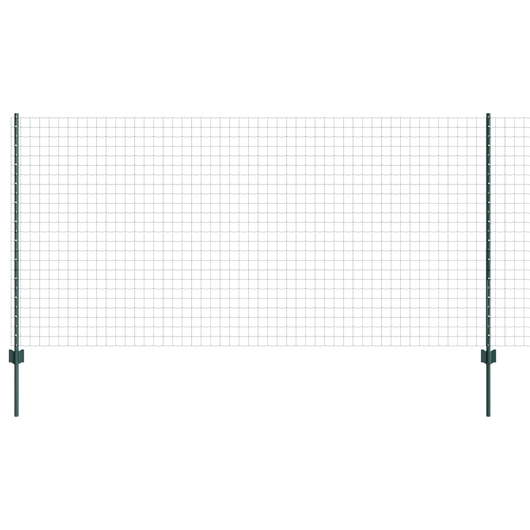 Euro Fence con 11 Posti U Verde 1,2x25 m Acciaio