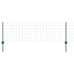 Euro Fence con 11 Posti Verde 0,6x25 m Acciaio