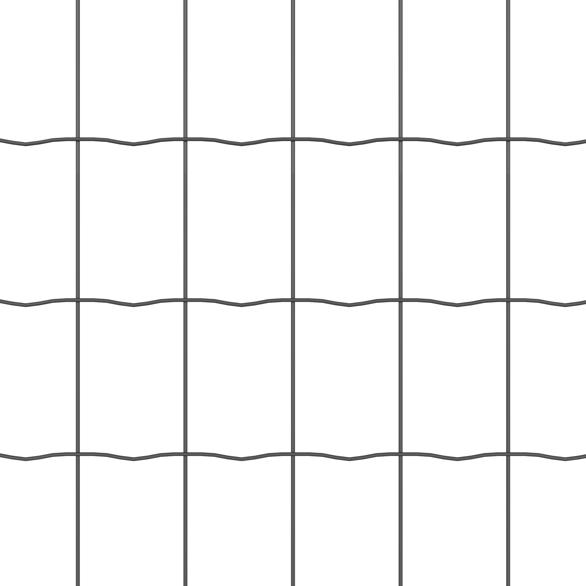 Euro Fence con 11 Pali Grigi 0,6x25 m Acciaio