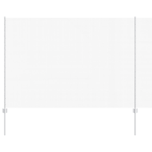 Recinzione in Filo Saldato con 10 U Post Argento 1.6x10 m Acciaio