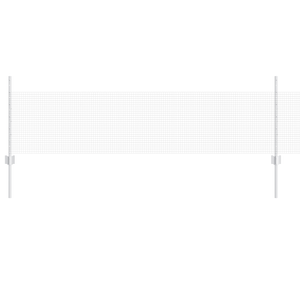 Set di Recinzione in Rete per Polli Set di 2 Acciaio galvanizzato