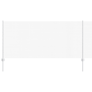 Recinzione in Rete Saldata con 44 U Post Argento 1x50 m Acciaio