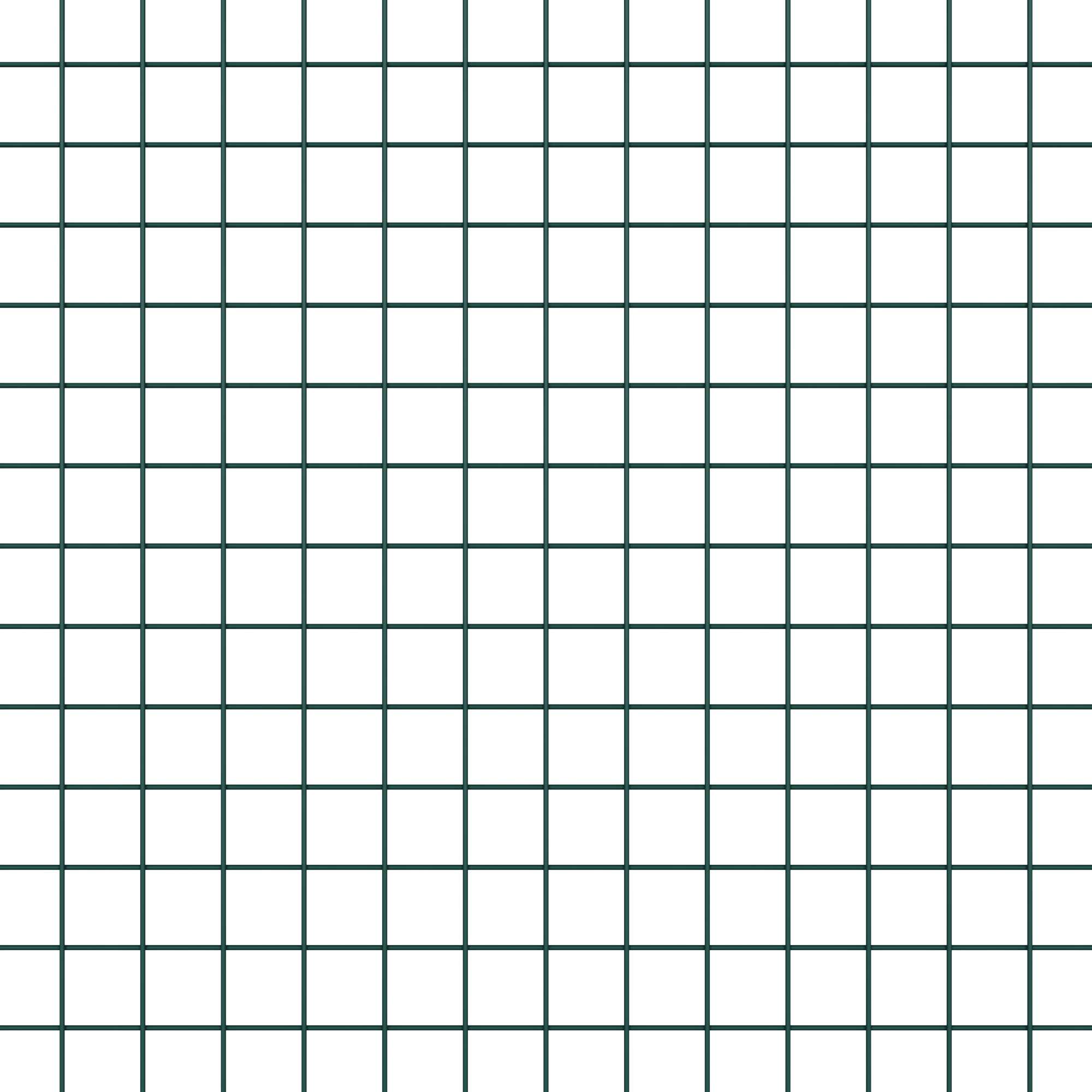 Recinzione in Rete Saldata con 11 Post U Verde 1,2x25 m Acciaio