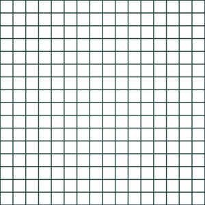 Recinzione in Filo Saldato con 22 Post U Verde 0.4x50 m Acciaio