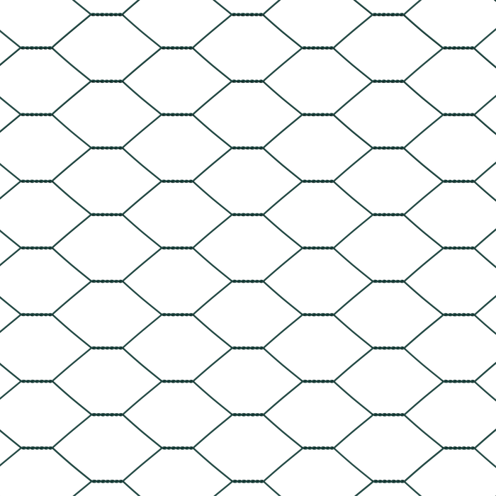 Pali per Recinzioni  5 pz U-Channel Verde 80 cm Acciaio