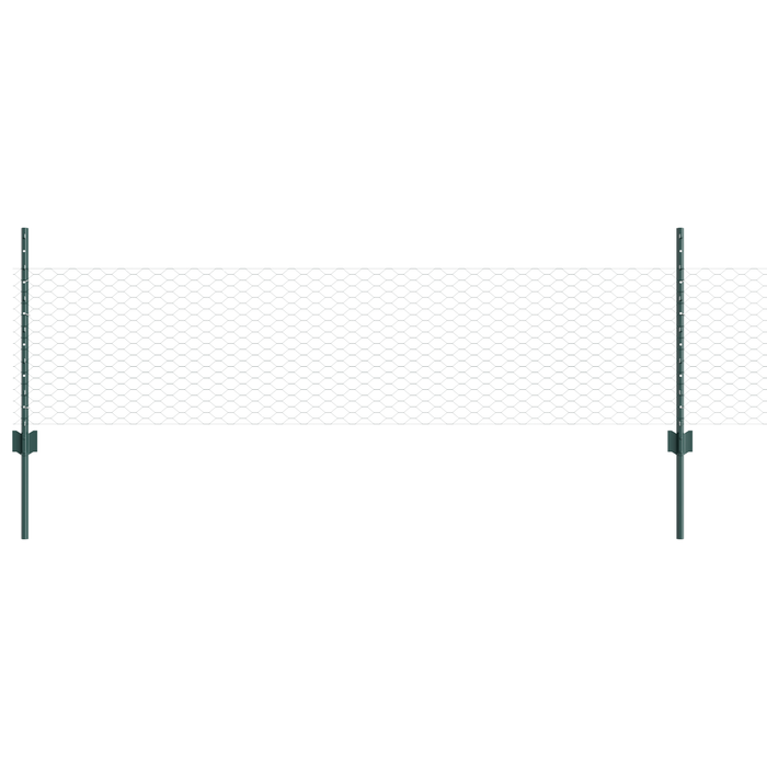 Set di Recinzione Esagonale Set di 2 Verde
