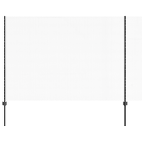 Posti per Recinto  22 pz U-Channel Grigio 160 cm Acciaio