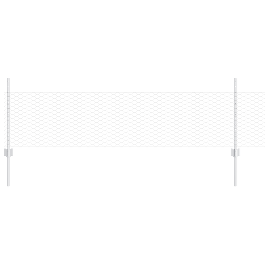 Pali per Recinzione  5 pcs U-Channel 60 cm Acciaio Zincato