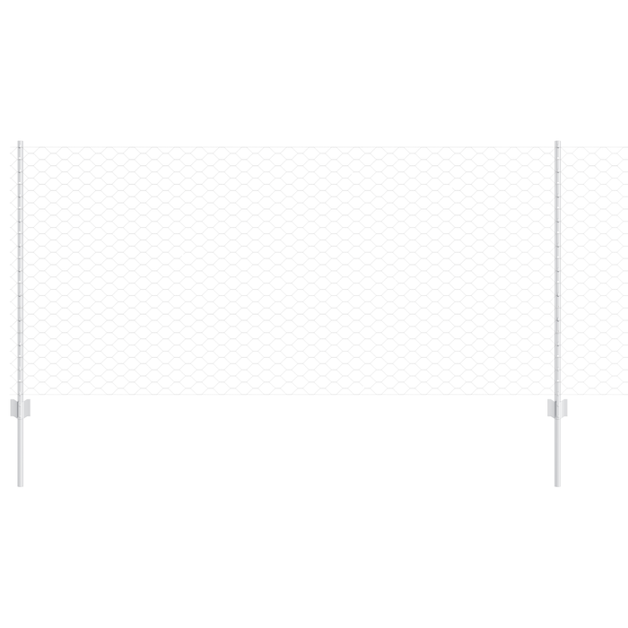 Pali di Recinzione  10 pcs U-Channel 100 cm Acciaio Zincato