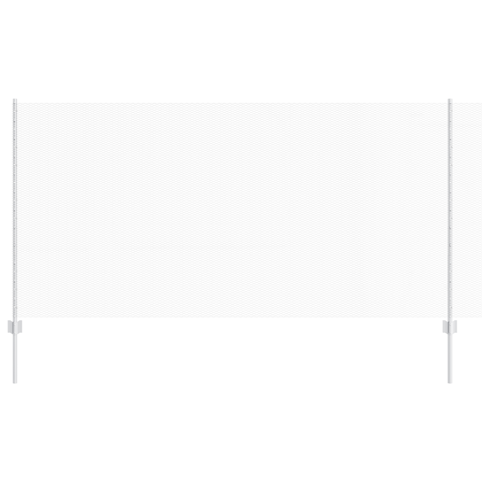 Posti per Recinzione 10 pz U-Channel 120 cm Acciaio Zincato