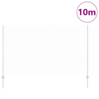 Pali per Recinzione  10 pz U-Channel 140 cm Acciaio Zincato