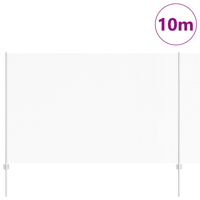 Posti per Recinzione  10 pezzi U-Channel 150 cm Acciaio Zincato