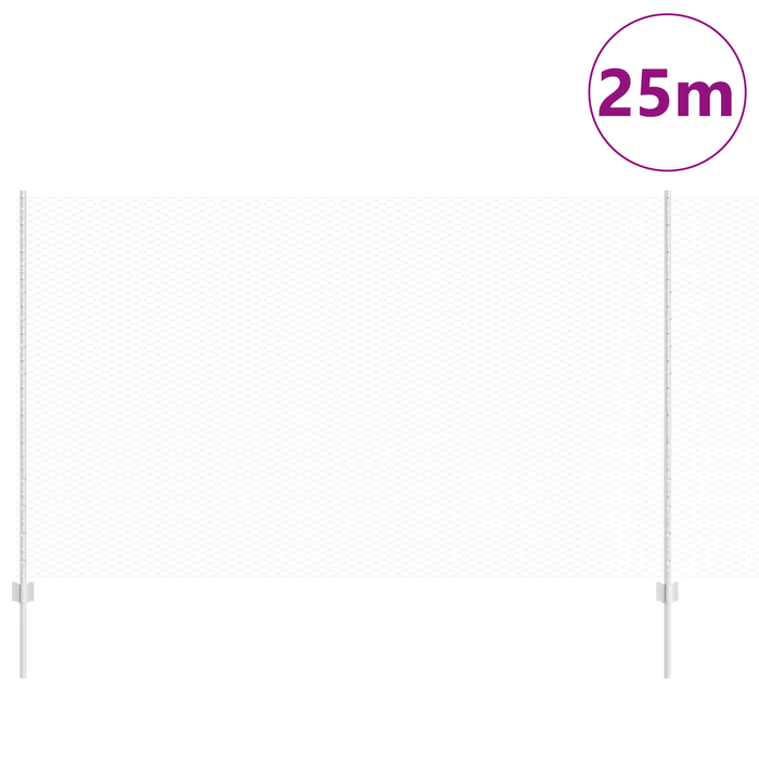 Posti per Recinzione  22 pcs U-Channel 140 cm Acciaio Galvanizzato