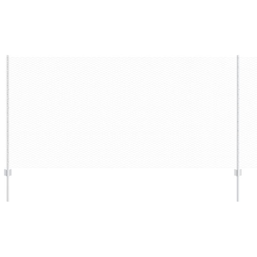 Pali per Recinto 22 pz U-Channel 120 cm in Acciaio Zincato