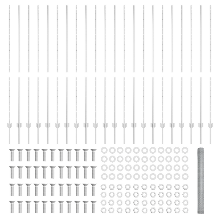 Pali di Recinzione  22 pz U-Channel 150 cm Acciaio Galvanizzato