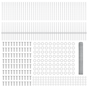 Pali Recinzione  22 pz U-Channel 100 cm Acciaio Zincato