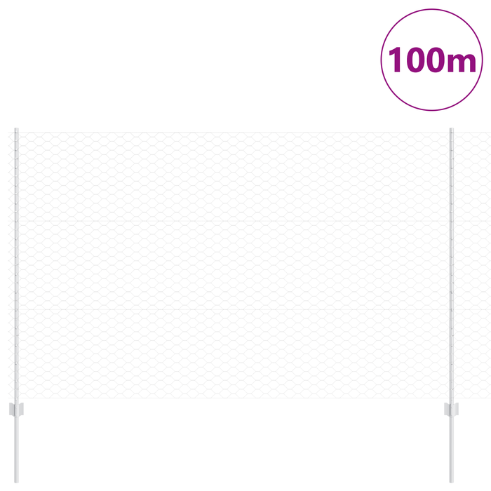Paletti per Recinzione 22 pz U-Channel 150 cm Acciaio Zincato