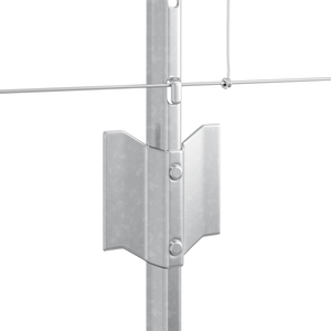 Posti di Recinzione  11 pz U-Channel 80 cm Acciaio Zincato