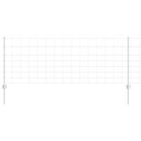 Posti di Recinzione  11 pz U-Channel 80 cm Acciaio Zincato