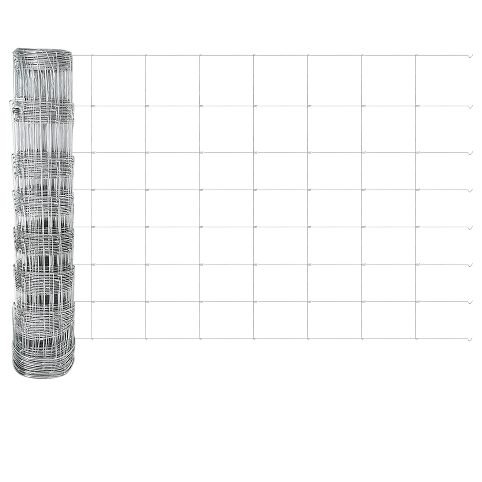 Posti di Recinzione  11 pz U-Channel 80 cm Acciaio Zincato